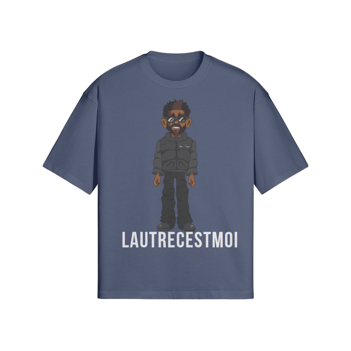 T-shirt Oversize Unisex Personnalisable "LAUTRECESTMOI"