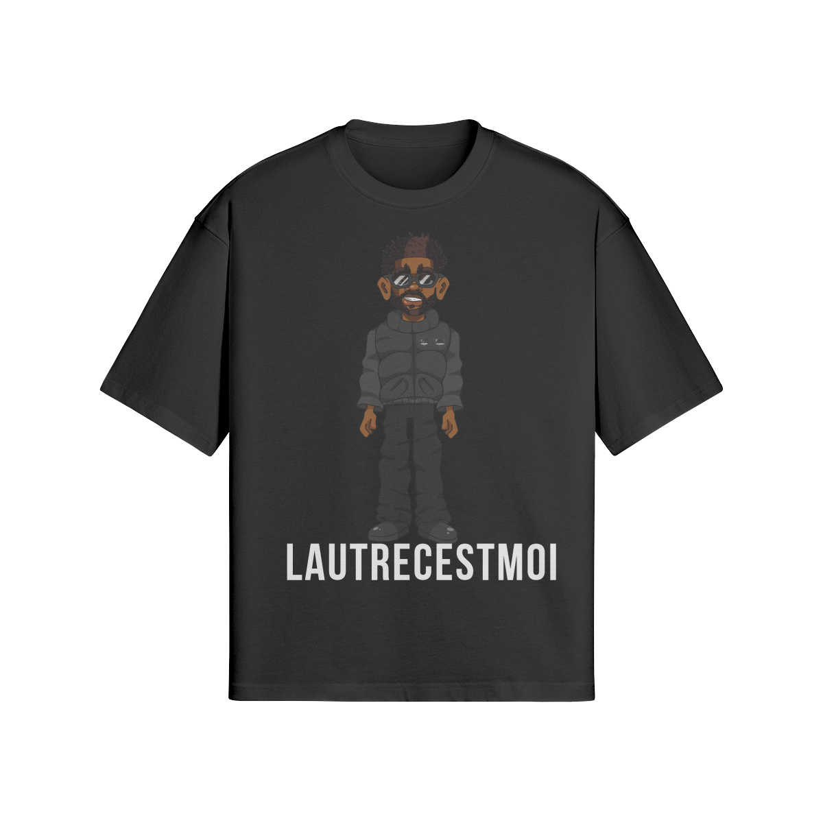 T-shirt Oversize Unisex Personnalisable "LAUTRECESTMOI"